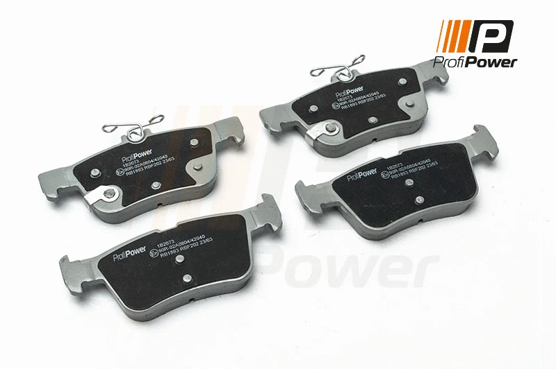 Brake Pad Set, disc brake (1B2073)