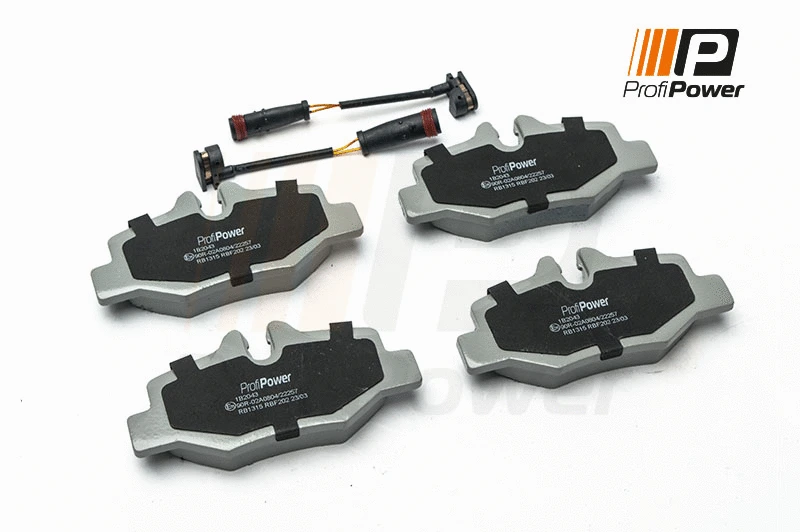 Brake Pad Set, disc brake (1B2043)