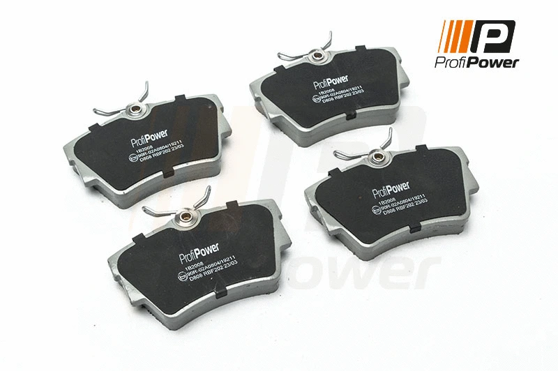 Brake Pad Set, disc brake (1B2008)