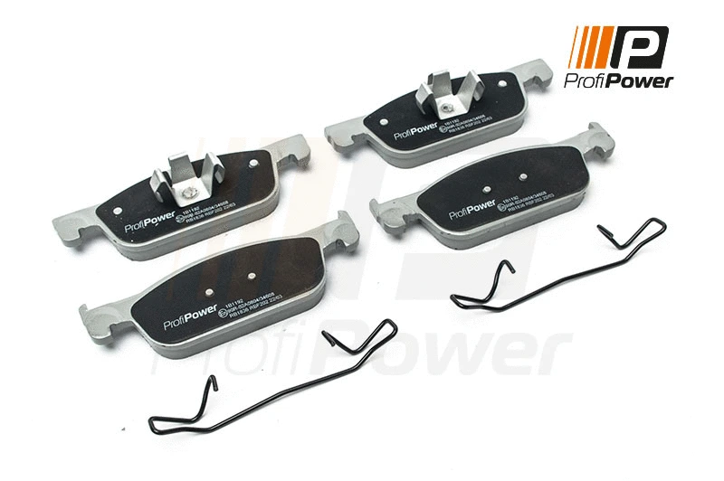 Brake Pad Set, disc brake (1B1192)