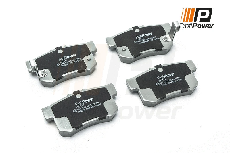 Brake Pad Set, disc brake (1B2111)