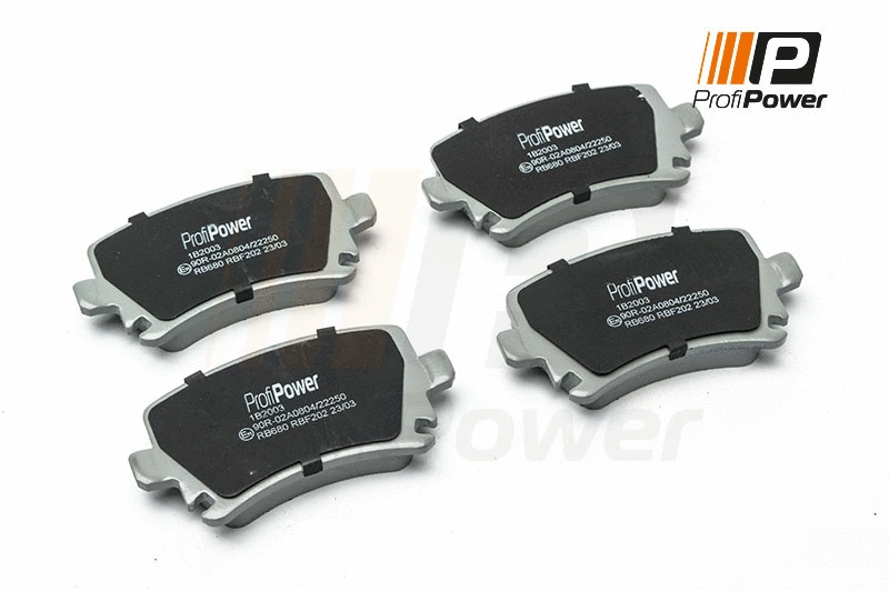 Brake Pad Set, disc brake (1B2003)