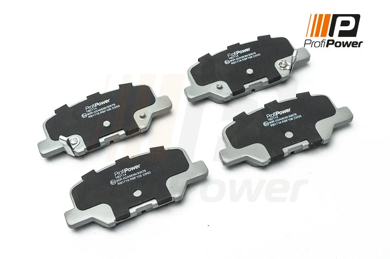 Brake Pad Set, disc brake (1B2114)
