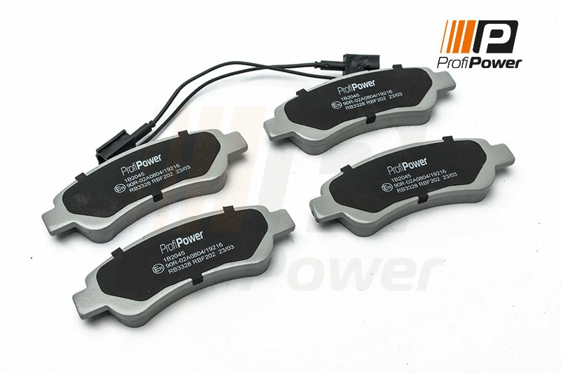 Brake Pad Set, disc brake (1B2045)