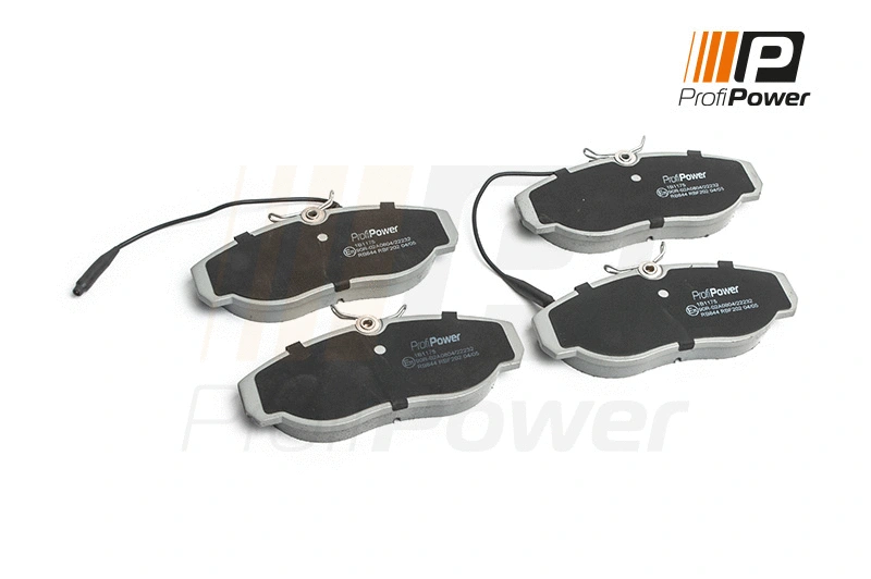 Brake Pad Set, disc brake (1B1175)