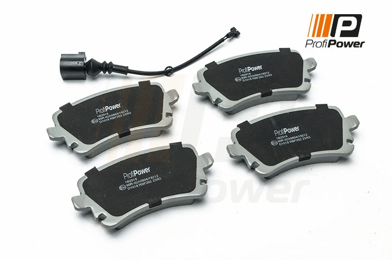 Brake Pad Set, disc brake (1B2019)
