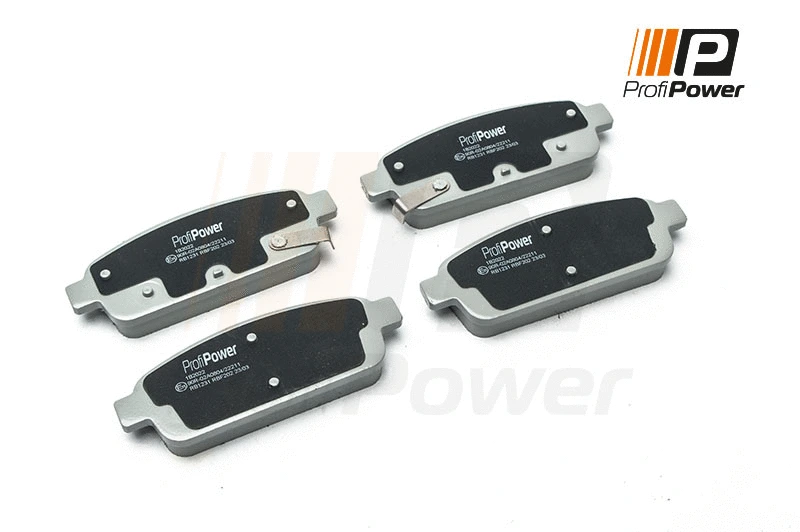 Brake Pad Set, disc brake (1B2022)