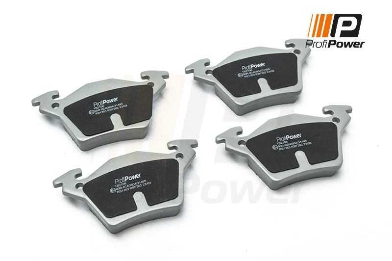 Brake Pad Set, disc brake (1B2106)