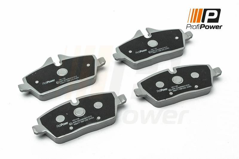 Brake Pad Set, disc brake (1B1130)