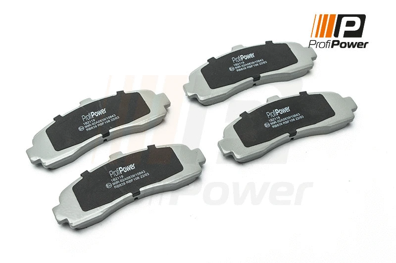 Brake Pad Set, disc brake (1B2119)