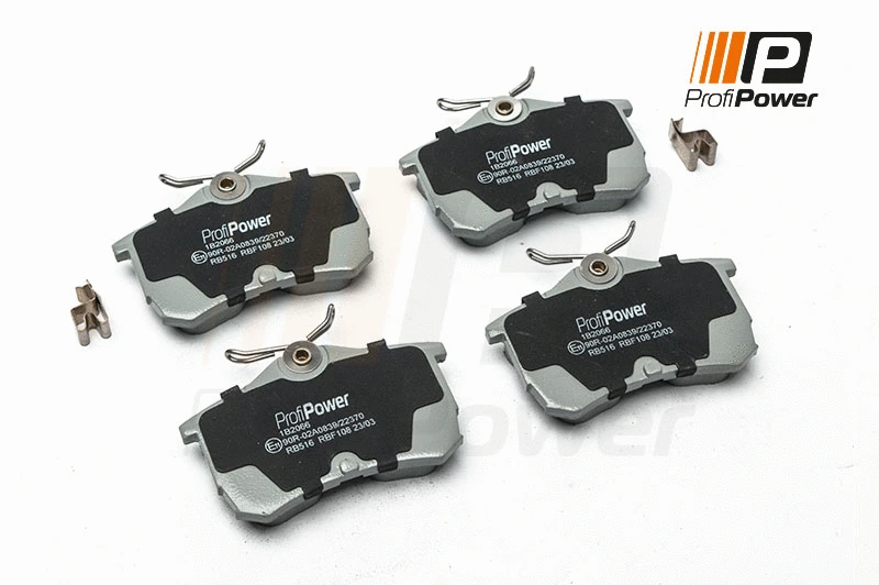 Brake Pad Set, disc brake (1B2066)