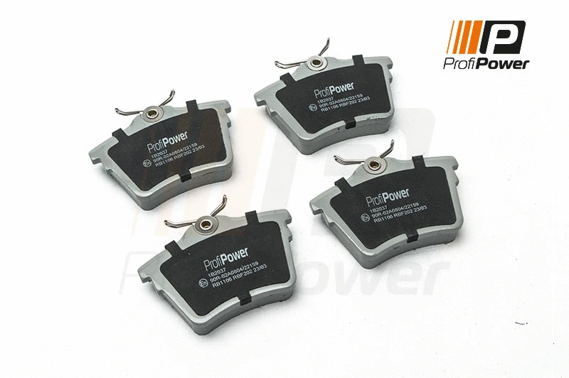 Brake Pad Set, disc brake (1B2037)