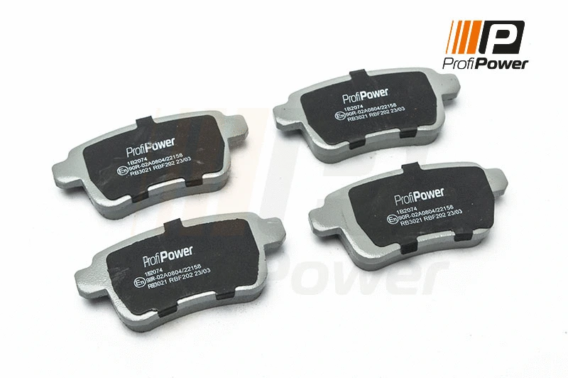 Brake Pad Set, disc brake (1B2074)