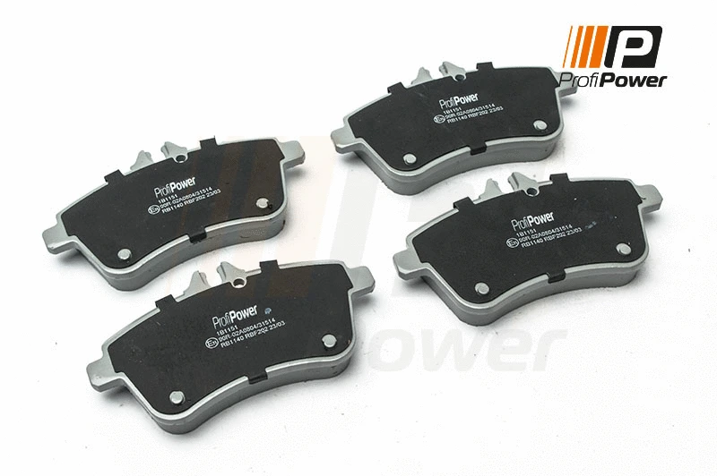 Brake Pad Set, disc brake (1B1151)
