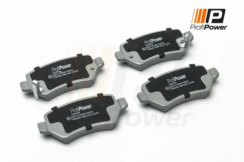 Brake Pad Set, disc brake (1B2004)