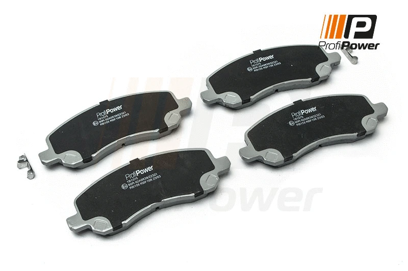 Brake Pad Set, disc brake (1B1075)
