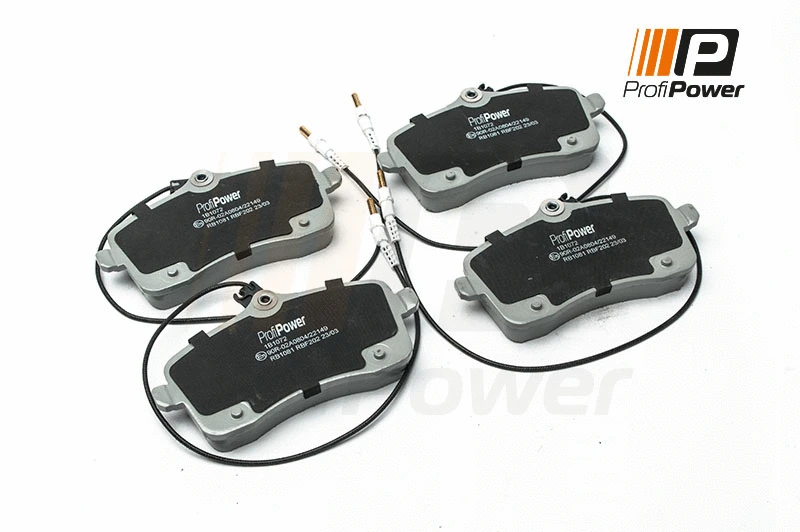 Brake Pad Set, disc brake (1B1072)
