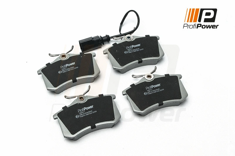 Brake Pad Set, disc brake (1B2017)