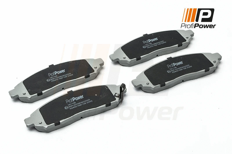 Brake Pad Set, disc brake (1B1198)