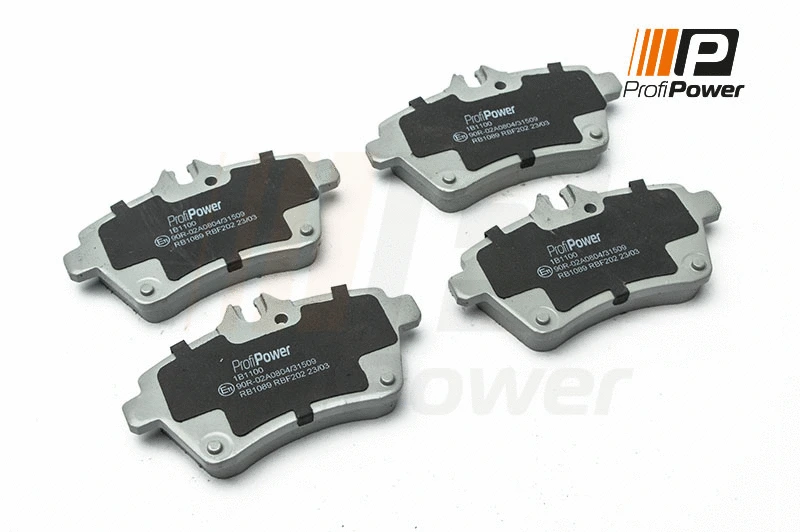 Brake Pad Set, disc brake (1B1100)
