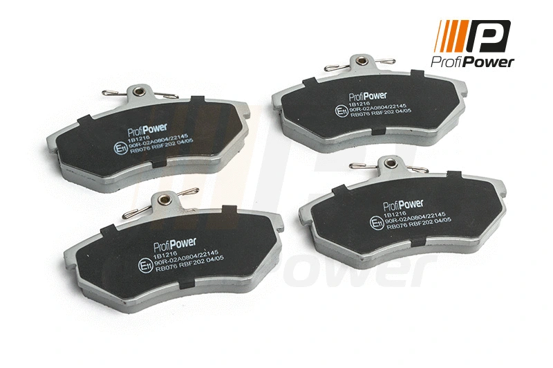 Brake Pad Set, disc brake (1B1216)