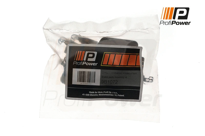 Accessory Kit, disc brake pad (9B1072)