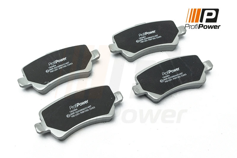 Brake Pad Set, disc brake (1B2064)