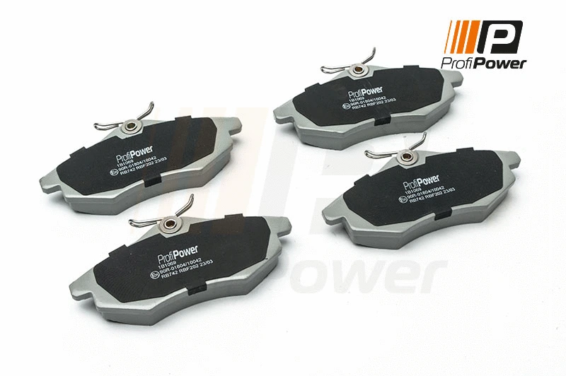 Brake Pad Set, disc brake (1B1069)
