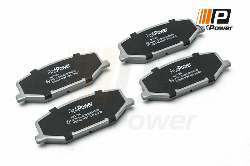 Brake Pad Set, disc brake (1B1124)