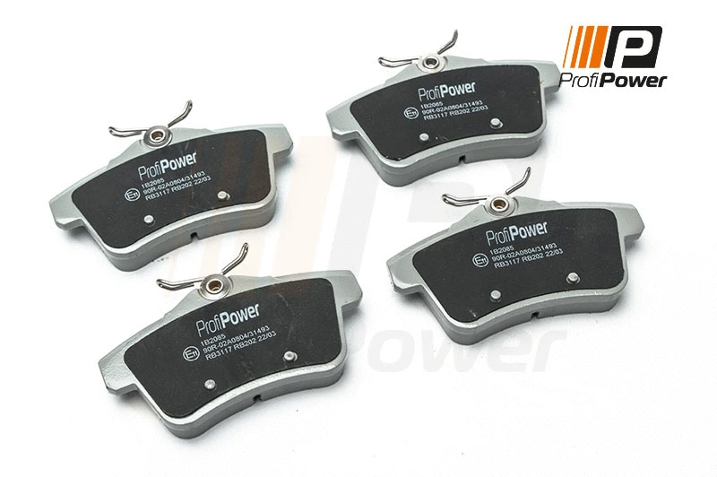 Brake Pad Set, disc brake (1B2085)