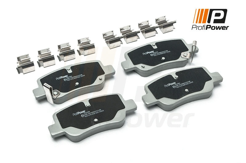 Brake Pad Set, disc brake (1B2089)