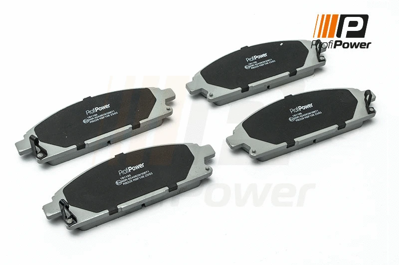 Brake Pad Set, disc brake (1B1190)