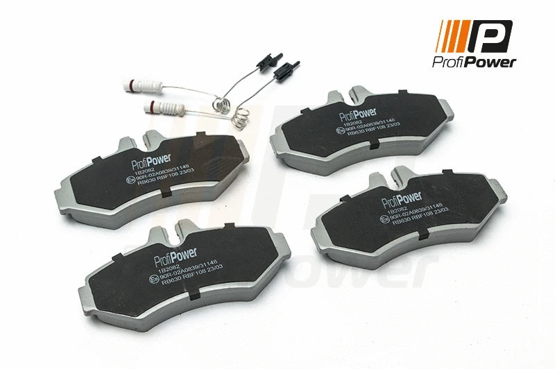 Brake Pad Set, disc brake (1B2082)