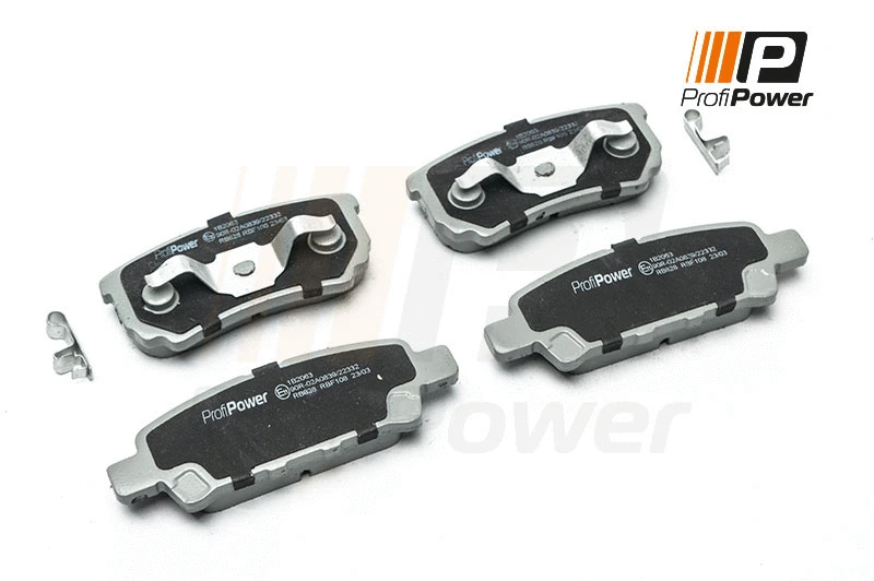 Brake Pad Set, disc brake (1B2063)