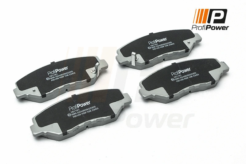 Brake Pad Set, disc brake (1B1161)
