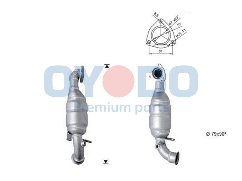 Catalytic Converter (10N0121-OYO)