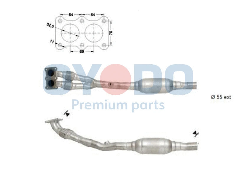 Catalytic Converter (10N0031-OYO)