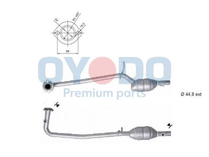 Catalytic Converter (10N0078-OYO)
