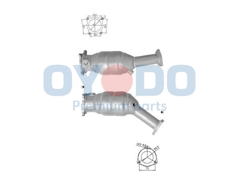Catalytic Converter (10N0104-OYO)