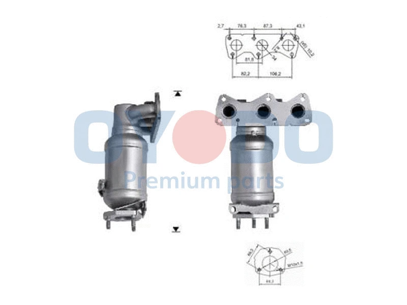 Catalytic Converter (10N0010-OYO)