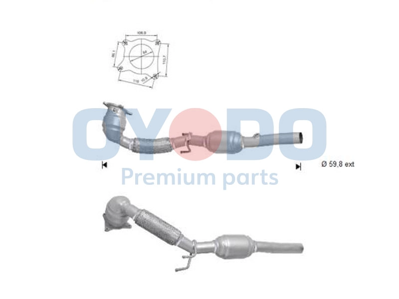 Catalytic Converter (10N0147-OYO)