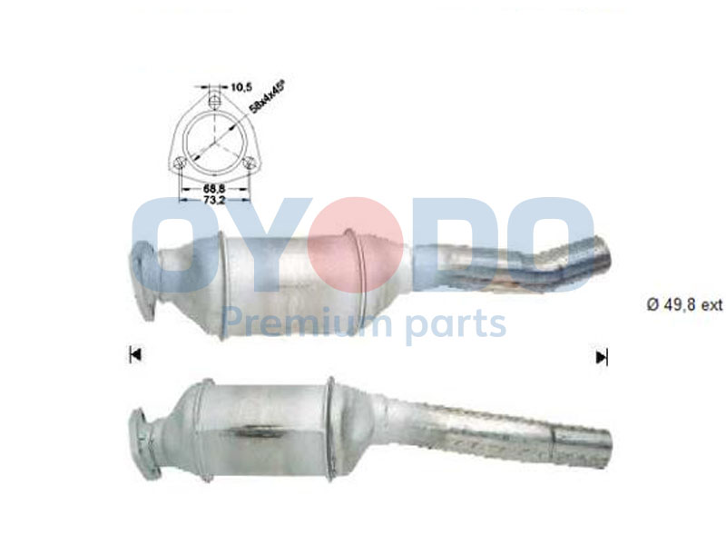 Catalytic Converter (10N0137-OYO)
