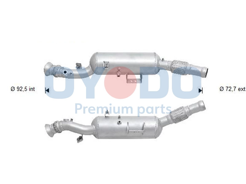 Soot/Particulate Filter, exhaust system (20N0137-OYO)