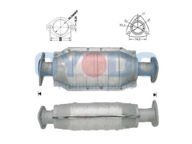 Catalytic Converter (10N0046-OYO)