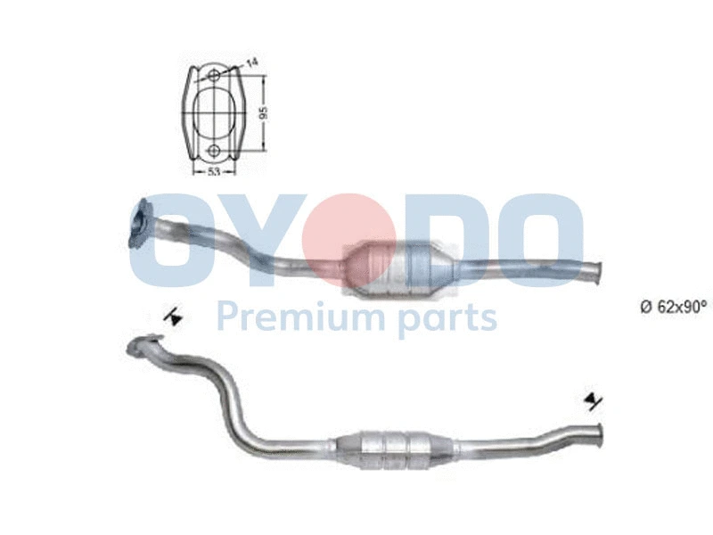 Catalytic Converter (20N0086-OYO)