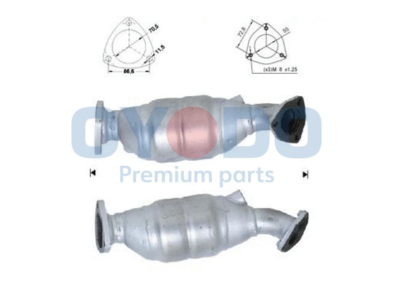 Catalytic Converter (10N0016-OYO)