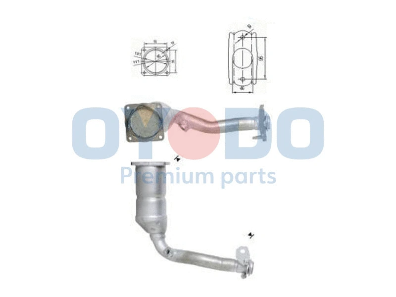 Catalytic Converter (10N0036-OYO)