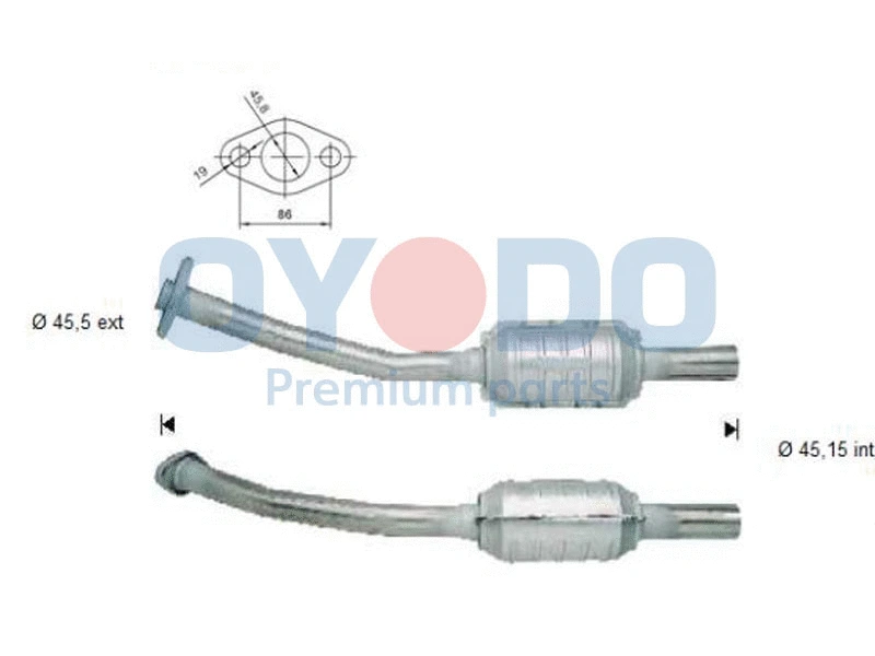 Catalytic Converter (10N0056-OYO)