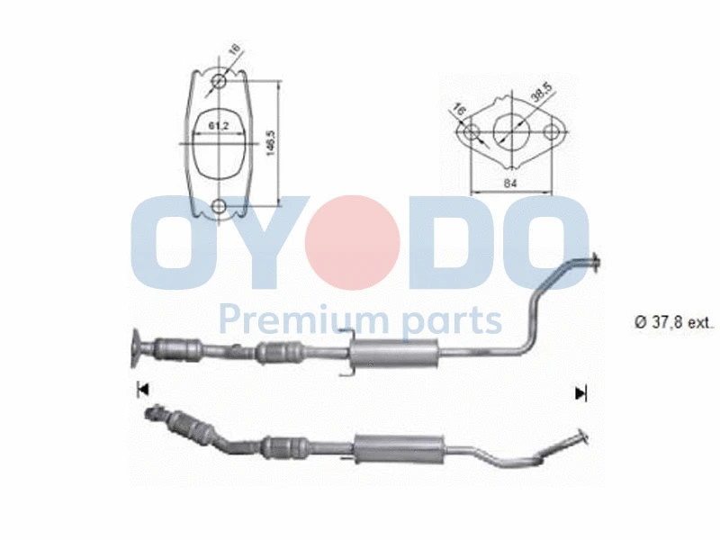 Catalytic Converter (10N0102-OYO)