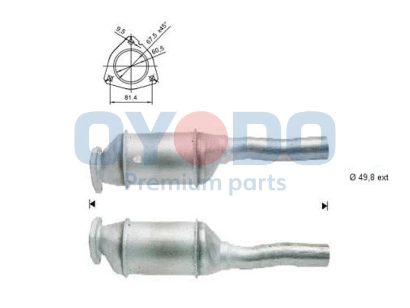 Catalytic Converter (20N0050-OYO)